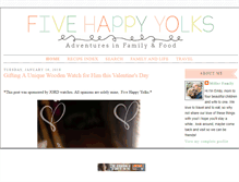 Tablet Screenshot of fivehappyyolks.com